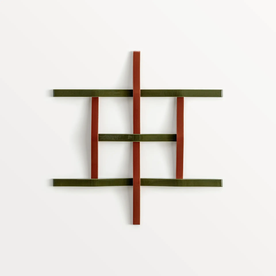 Mutina Керамическая плитка Adagio Rosso + Verde 2,7x30