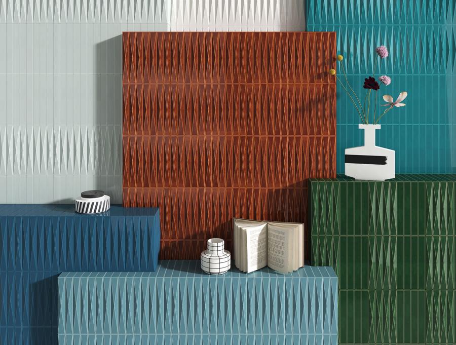 Sartoria Керамическая плитка Pulse Prism Mist Glossy 4x31.5 - изображение 3