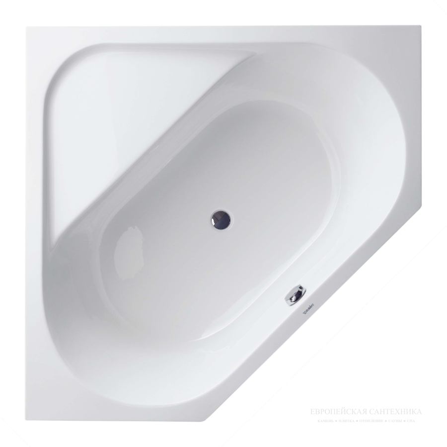 Ванна угловая Duravit D-Code встраиваемая, 1400 x 1400 мм, акриловая, цвет белый