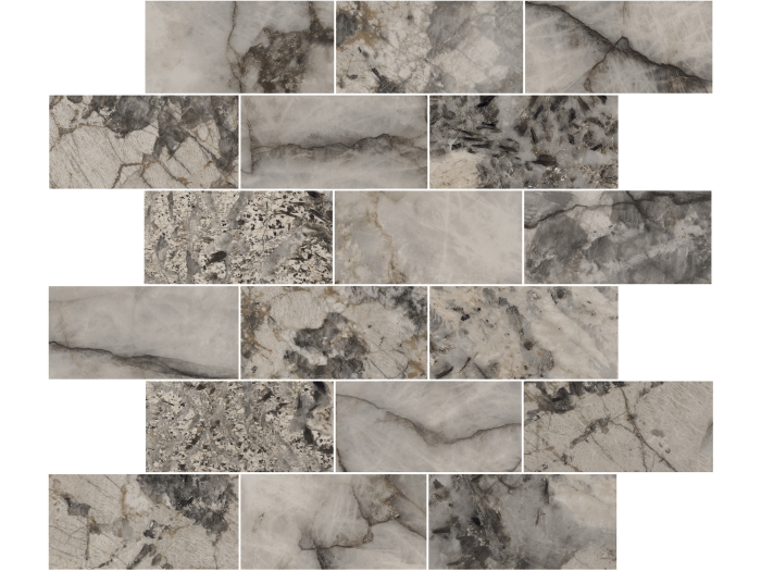 На изображении товар La Fabbrica Ava Керамогранит Muretto Gemstone Grey nat\ret 30x30 от официального представителя в Москве