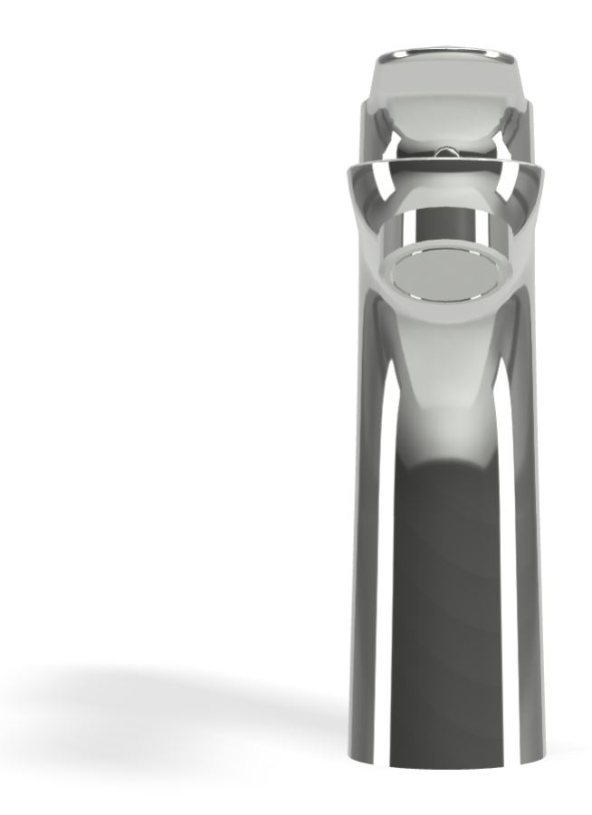 Смеситель для раковины Carlo Frattini Serie 22, без донного клапана, с 2 гибкими шлангами, излив L-173 мм, цвет хром - изображение 1