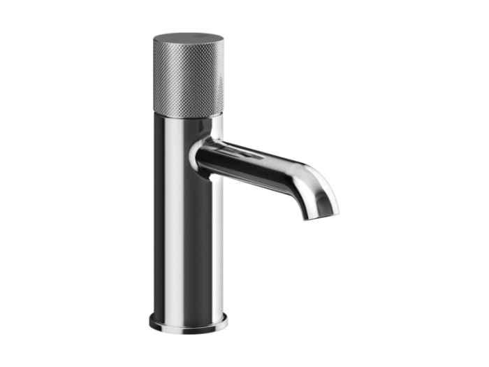 На изображении товар Смеситель для раковины Gessi Habito, без донного клапана, цвет Chrome от официального представителя в Москве