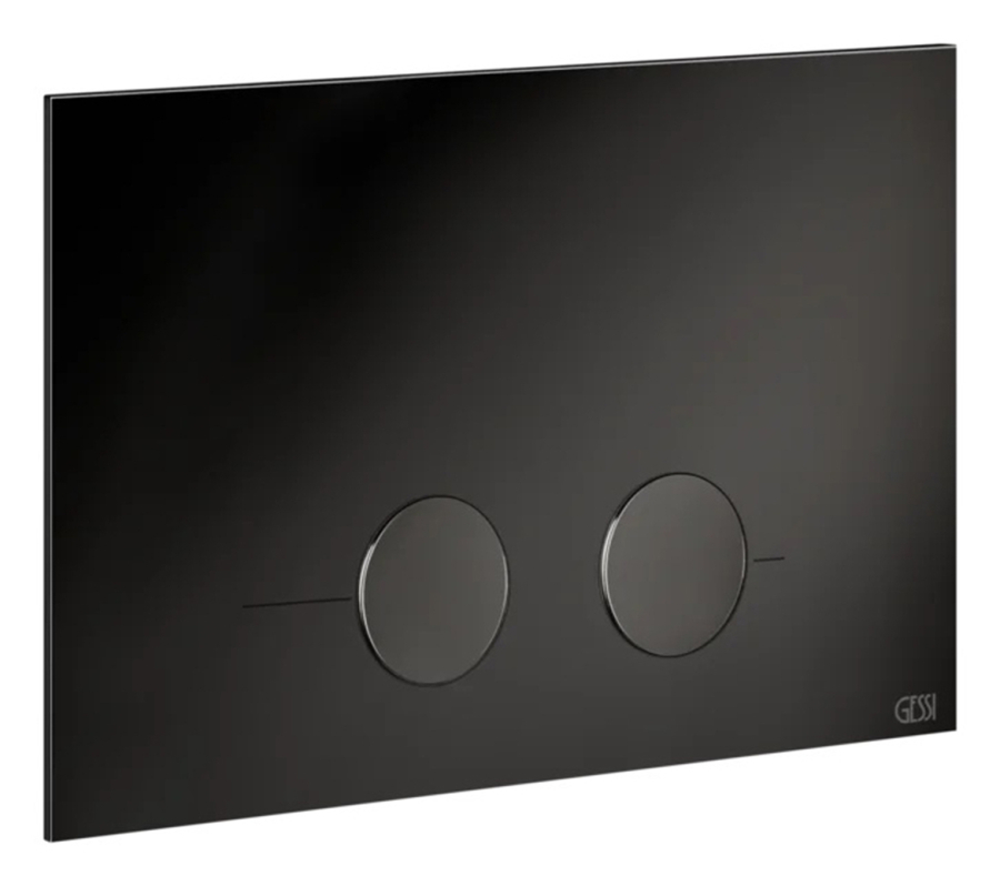 Клавиши смыва Gessi, для унитаза, к инсталляции Geberit (Geberit Sigma 8 и Geberit Sigma 12), цвет Black Metal PVD