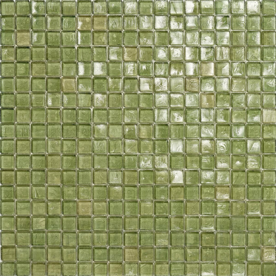 Sicis Стеклянная мозаика Waterglass Nickel 44 chips size 15х15 mm sheet size 295x295 mm