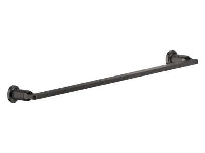Полотенцедержатель Gessi Inciso, 600 мм, настенный, цвет Black Metal Brushed PVD