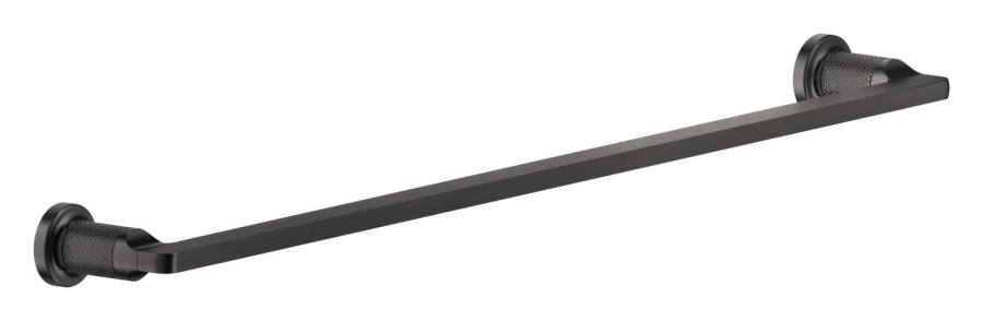 Полотенцедержатель Gessi Inciso, 600 мм, настенный, цвет Black Metal Brushed PVD