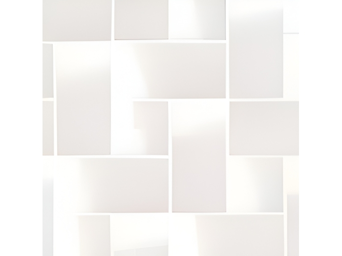 На изображении товар Micro. Керамогранит Microtiles Spiral Glaze White 33,7x33,7 от официального представителя в Москве