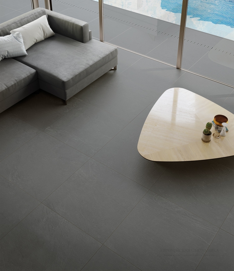 La Fabbrica Ava Керамогранит Ardesia Grigio nat\ret 60x60 - изображение 2