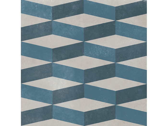 На изображении товар Mutina Керамогранит Azulej Cubo Grigio 20x20 от официального представителя в Москве