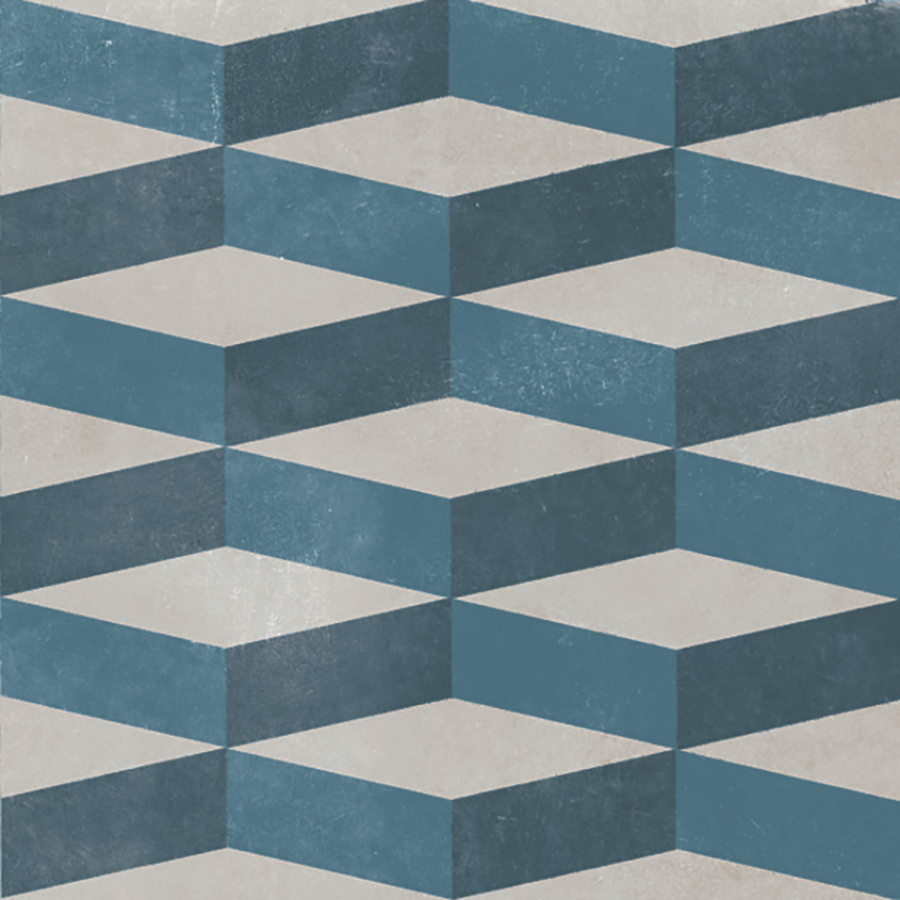 Mutina Керамогранит Azulej Cubo Grigio 20x20