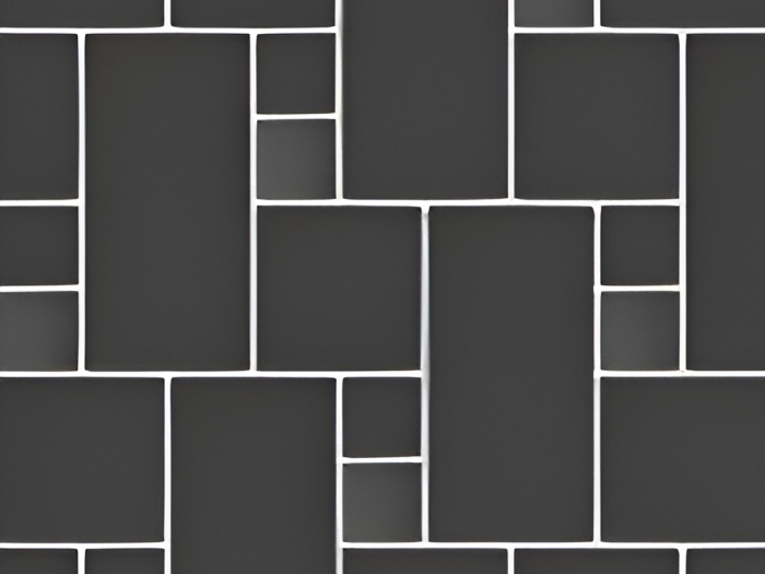 На изображении товар Micro. Керамогранит Microtiles Offset Mix Glaze Black 35,1x30,1 от официального представителя в Москве