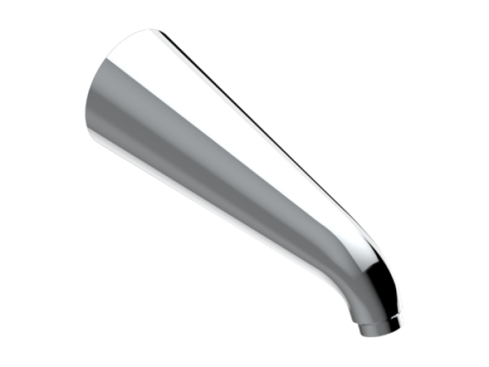 На изображении товар Держатель для верхнего душа THG Tous Styles, встраиваемый, настенный 1/2 ", L-170 мм, цвет хром от официального представителя в Москве