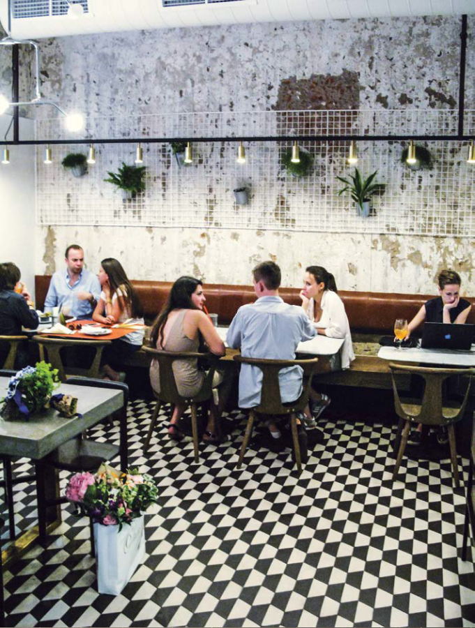 Etruria Керамогранит HEX 17X7.4 Trapezio Ocra - изображение 2