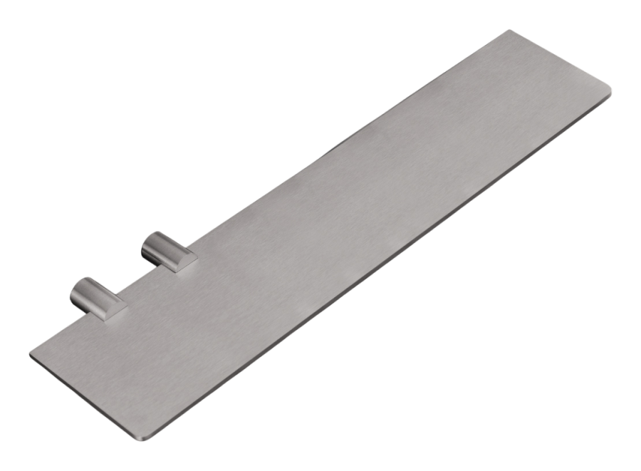 Полка CeaDesign Stem, настенная, L-350 мм, сталь, цвет сатинированная сталь