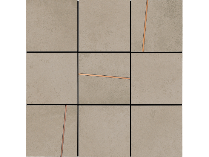 На изображении товар La Fabbrica Ava Керамогранит Hurban Hrbn Beige Quadrotto Intarsio nat\ret 30x30 от официального представителя в Москве