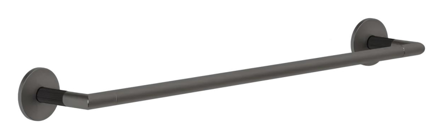 Полотенцедержатель Gessi Ingranaggio, настенный, L450 мм, цвет Black Metal Brushed PVD