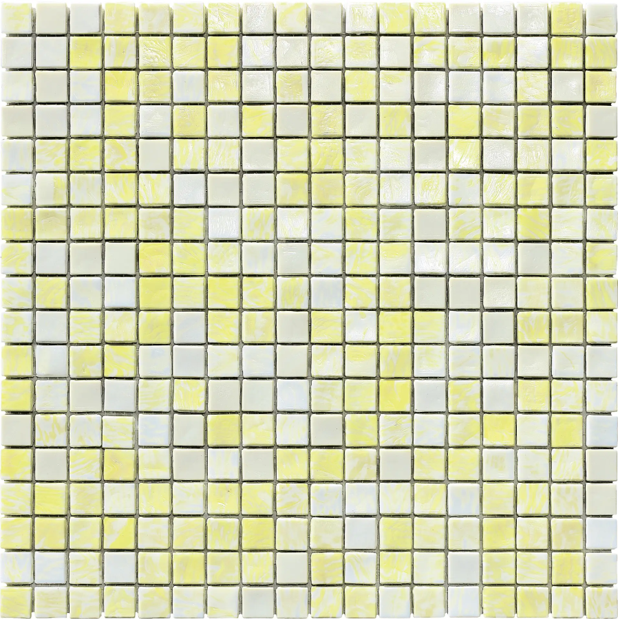 Sicis Стеклянная мозаика Murano Smalto Cadmium 1 chips size 15x15 mm sheet-size 295x295 mm