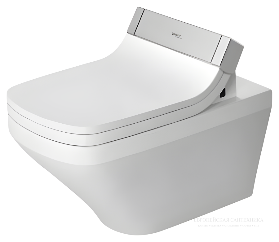 Унитаз Duravit DuraStyle Rimless подвесной, только в сочетании с SensoWash, 376x620 мм, цвет белый - изображение 2