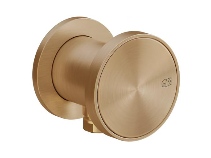 На изображении товар Шланговое подсоединение Gessi Origini, цвет Warm Bronze Br. PVD от официального представителя в Москве