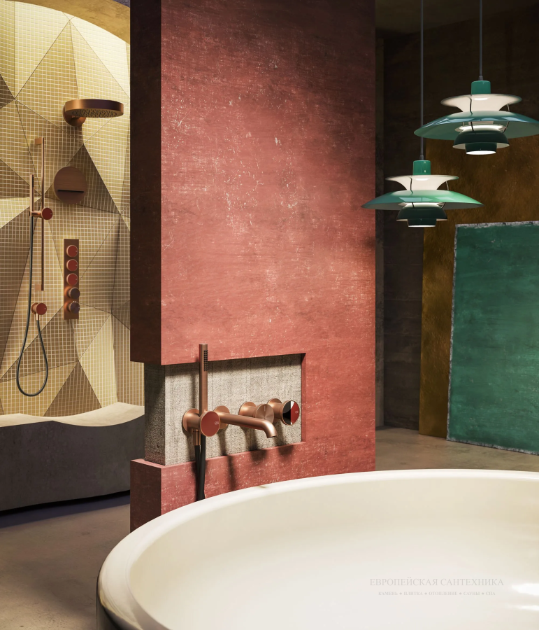 Шланговое подсоединение Gessi Origini, цвет Warm Bronze Br. PVD - изображение 1