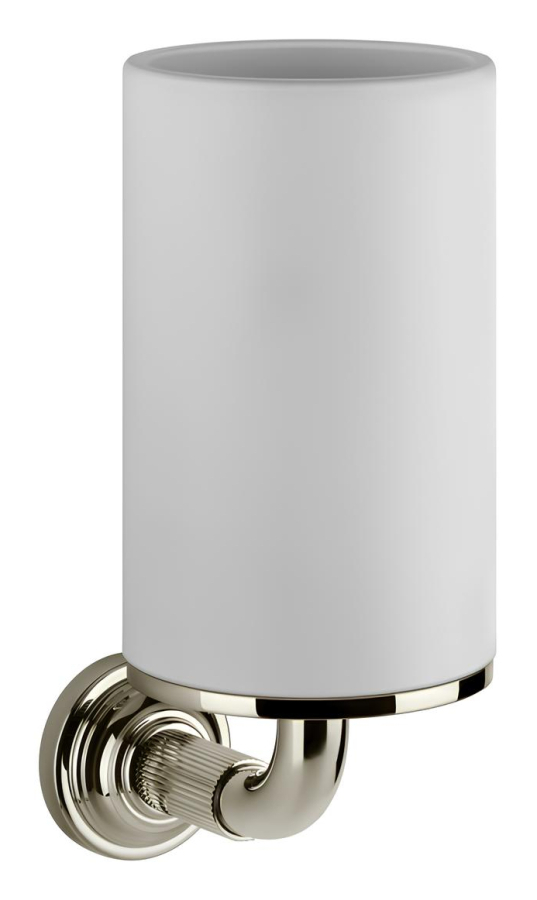Стакан Gessi Venti20, настенный, ø75х182 мм, цвет Nickel PVD
