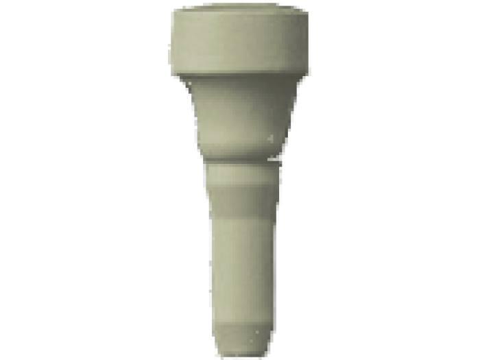 На изображении товар CERAMICHE GRAZIA Угловой элумент ELECTA ANGOLO ESTERNO PARETE FINALE 10X3 VERDE CRAQUELE от официального представителя в Москве