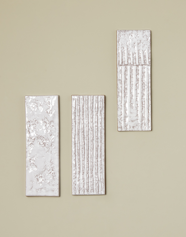 Mutina Керамическая плитка Chamotte Linea Bianco 7,5x21,3 - изображение 4