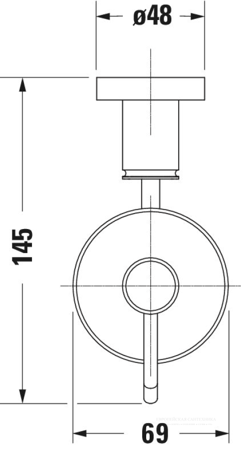 Диспенсер для мыла Duravit D-Code настенный, стекло/металл, цвет белый/хром - изображение 2